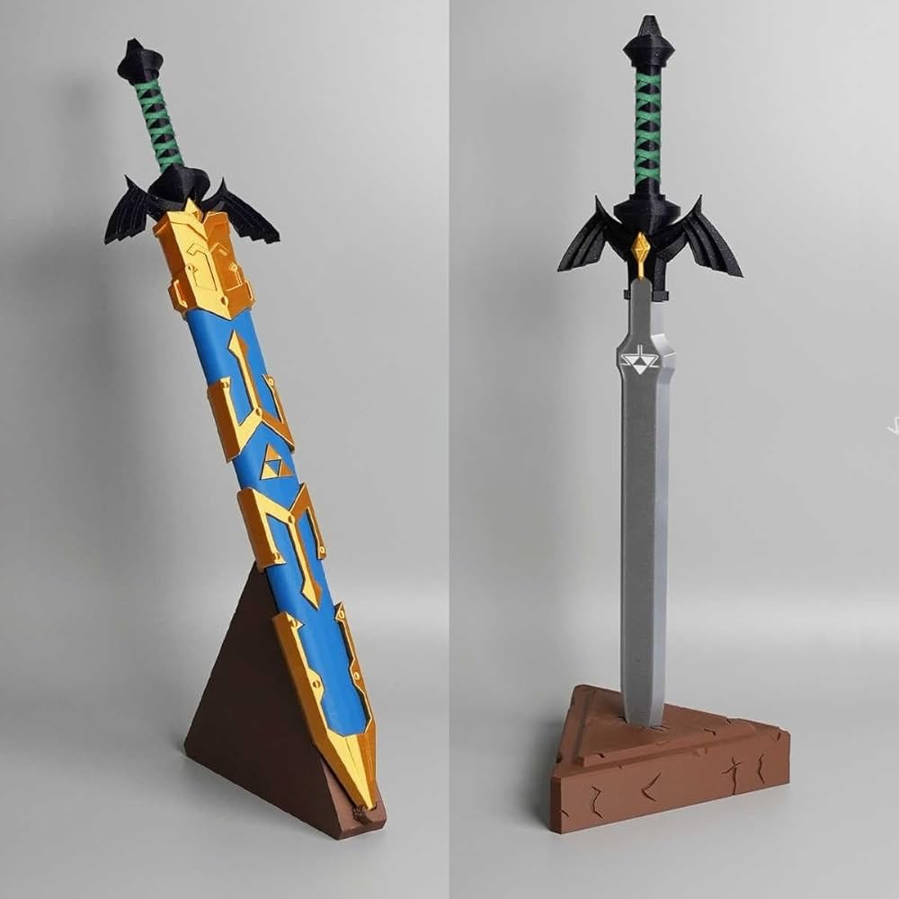 【美品・正規品】ゼルダの伝説 マスターソード（台座・外箱付き） k*4様 【梱包箱+箱あり】ゼルダの伝説 マスターソードPROPLICA